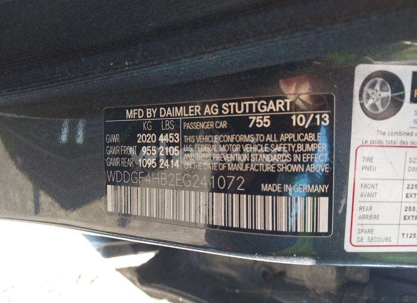 Photo 9 of 2014 Mercedes-benz C 250 LUXURY/SPORT (VIN WDDGF4HB2EG241072)