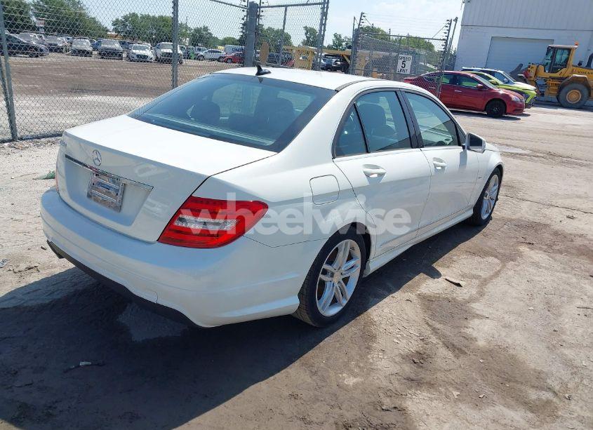 Photo 4 of 2012 Mercedes-benz C 250 LUXURY/SPORT (VIN WDDGF4HB3CA602017)