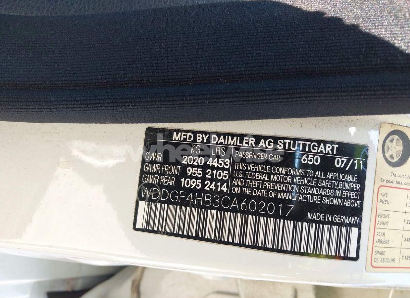 Photo 9 of 2012 Mercedes-benz C 250 LUXURY/SPORT (VIN WDDGF4HB3CA602017)