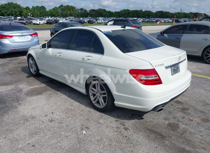 Photo 3 of 2012 Mercedes-benz C 250 LUXURY/SPORT (VIN WDDGF4HB3CA638628)