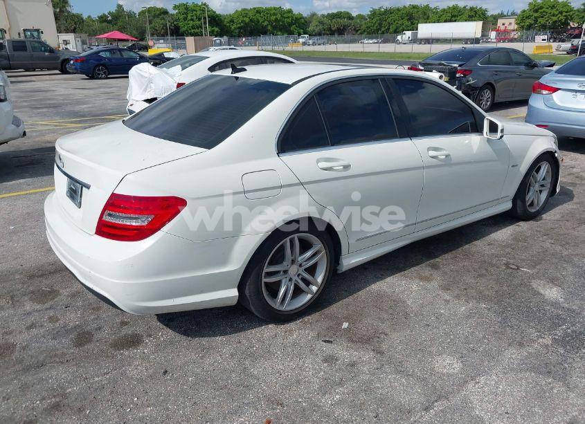 Photo 4 of 2012 Mercedes-benz C 250 LUXURY/SPORT (VIN WDDGF4HB3CA638628)