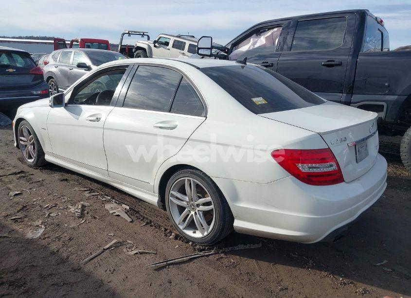 Photo 3 of 2012 Mercedes-benz C 250 LUXURY/SPORT (VIN WDDGF4HB4CR191843)