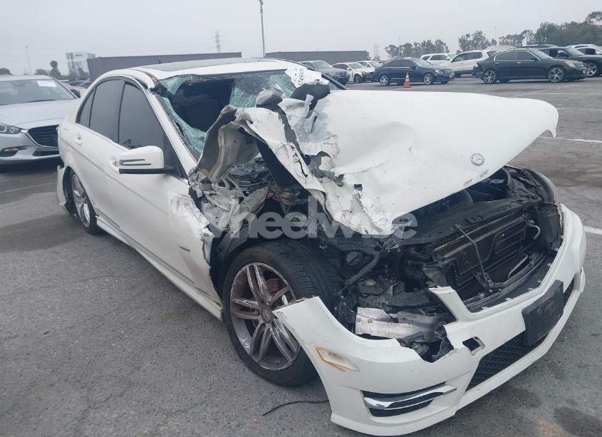 2012 Mercedes-benz C 250 LUXURY/SPORT (VIN WDDGF4HB4CR215428) main photo