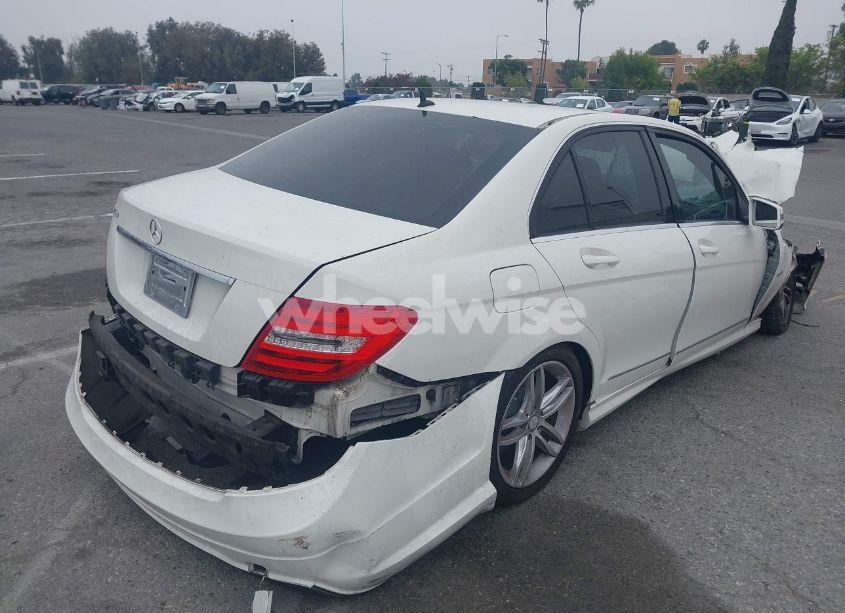 Photo 4 of 2012 Mercedes-benz C 250 LUXURY/SPORT (VIN WDDGF4HB4CR215428)