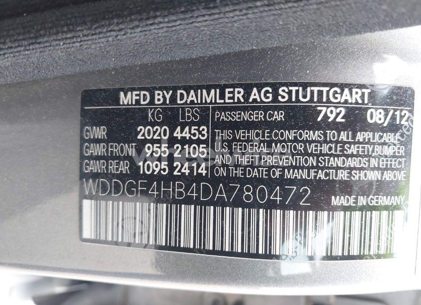 Photo 9 of 2013 Mercedes-benz C 250 LUXURY/SPORT (VIN WDDGF4HB4DA780472)