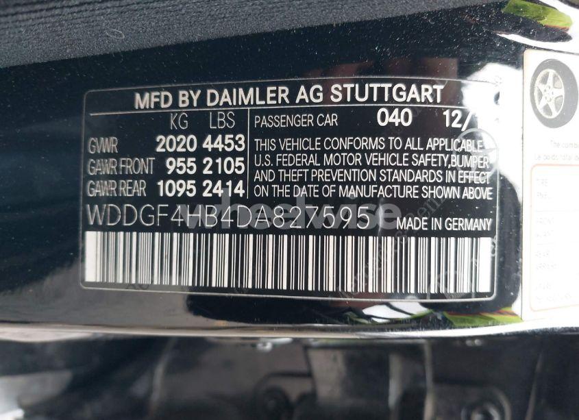 Photo 9 of 2013 Mercedes-benz C 250 LUXURY/SPORT (VIN WDDGF4HB4DA827595)