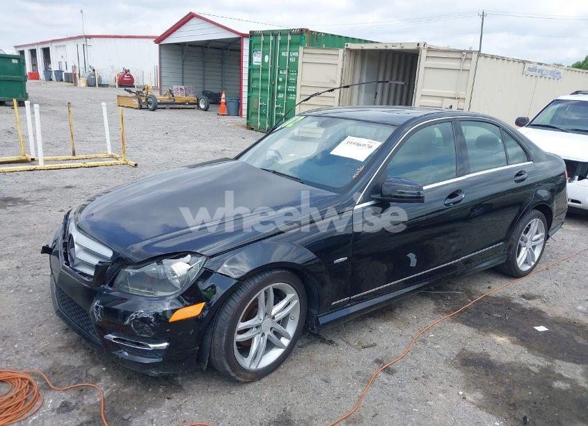 Photo 2 of 2012 Mercedes-benz C 250 LUXURY/SPORT (VIN WDDGF4HB5CA629865)