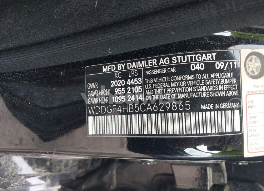 Photo 9 of 2012 Mercedes-benz C 250 LUXURY/SPORT (VIN WDDGF4HB5CA629865)