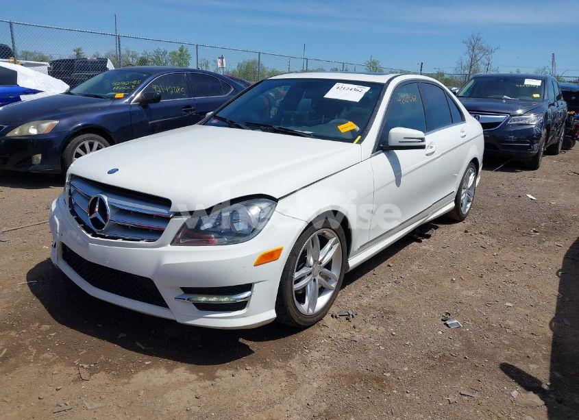 Photo 2 of 2012 Mercedes-benz C 250 LUXURY/SPORT (VIN WDDGF4HB5CR210402)