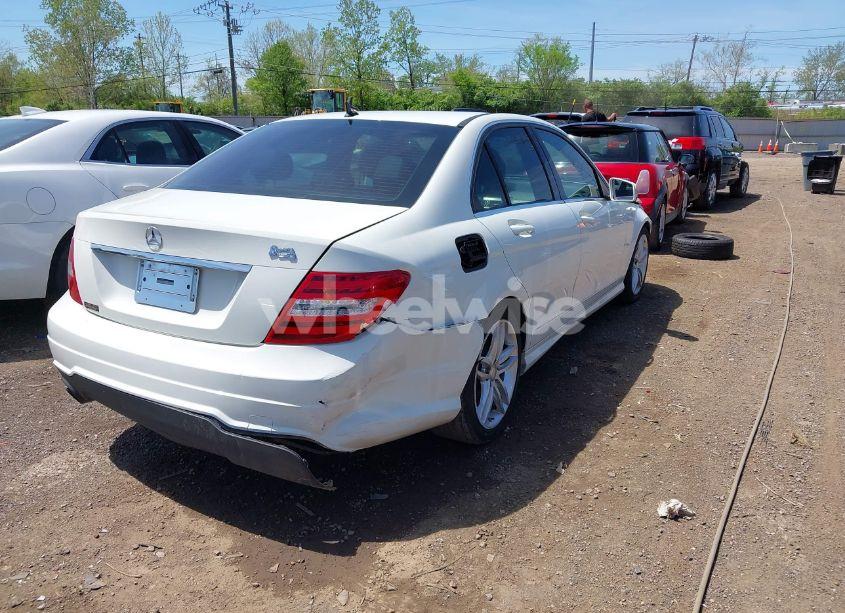 Photo 4 of 2012 Mercedes-benz C 250 LUXURY/SPORT (VIN WDDGF4HB5CR210402)