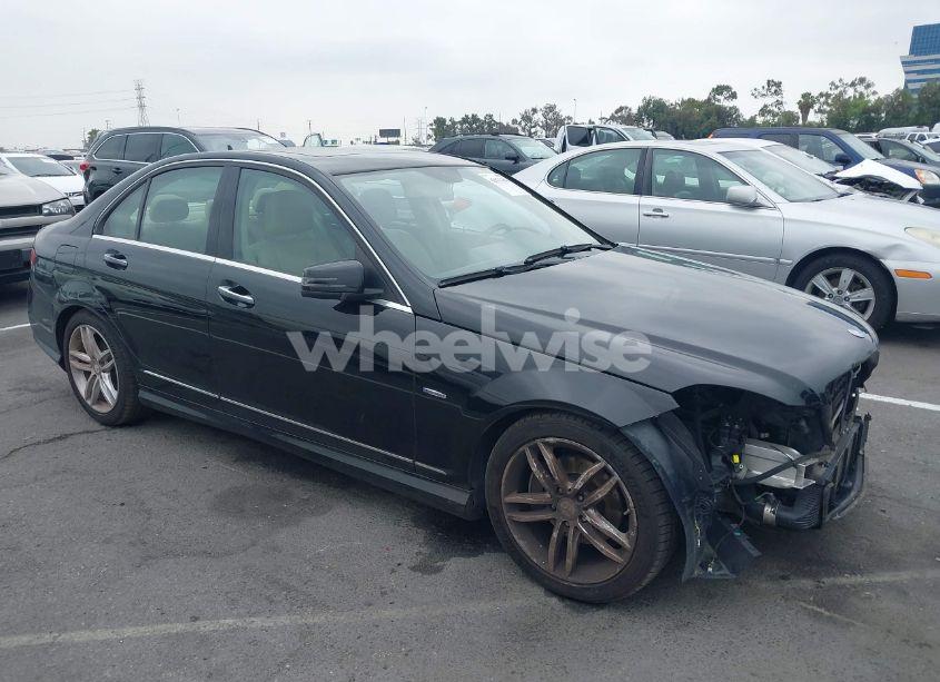 2012 Mercedes-benz C 250 LUXURY/SPORT (VIN WDDGF4HB5CR215812) main photo