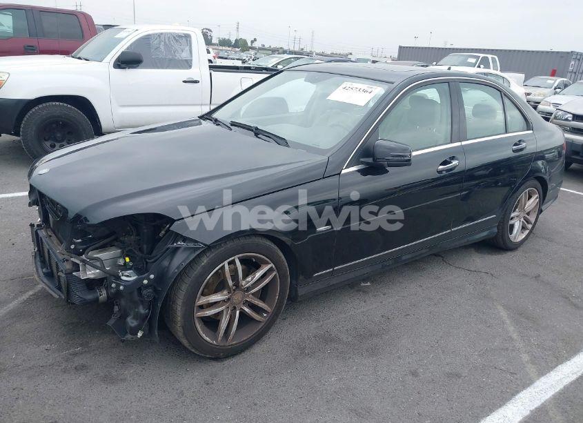 Photo 2 of 2012 Mercedes-benz C 250 LUXURY/SPORT (VIN WDDGF4HB5CR215812)
