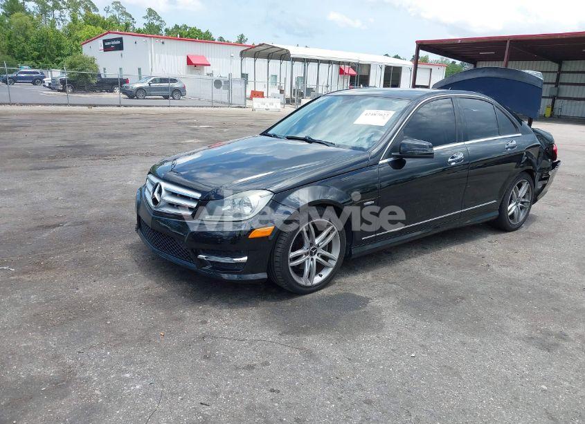Photo 2 of 2012 Mercedes-benz C 250 LUXURY/SPORT (VIN WDDGF4HB5CR237809)