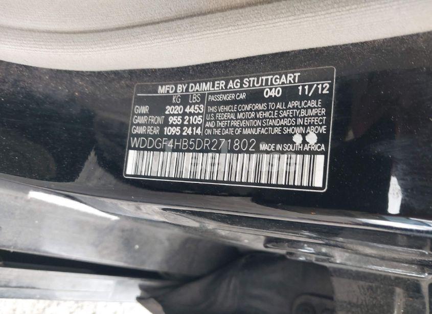 Photo 9 of 2013 Mercedes-benz C 250 LUXURY/SPORT (VIN WDDGF4HB5DR271802)