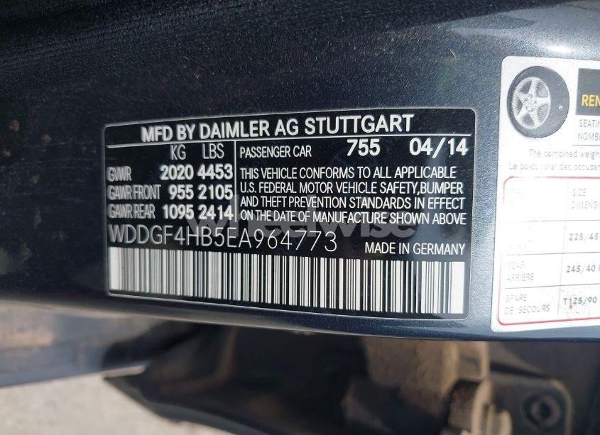 Photo 9 of 2014 Mercedes-benz C 250 LUXURY/SPORT (VIN WDDGF4HB5EA964773)