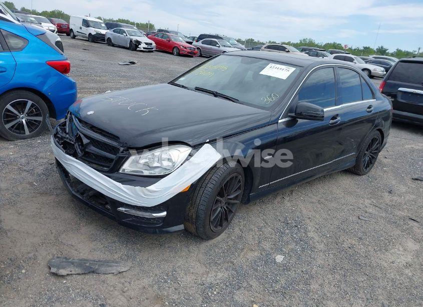 Photo 2 of 2012 Mercedes-benz C 250 LUXURY/SPORT (VIN WDDGF4HB6CA605476)