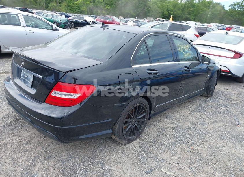 Photo 4 of 2012 Mercedes-benz C 250 LUXURY/SPORT (VIN WDDGF4HB6CA605476)