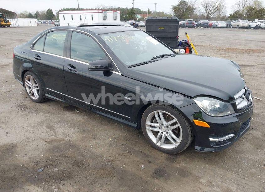 2012 Mercedes-benz C 250 LUXURY/SPORT (VIN WDDGF4HB6CA629552) main photo
