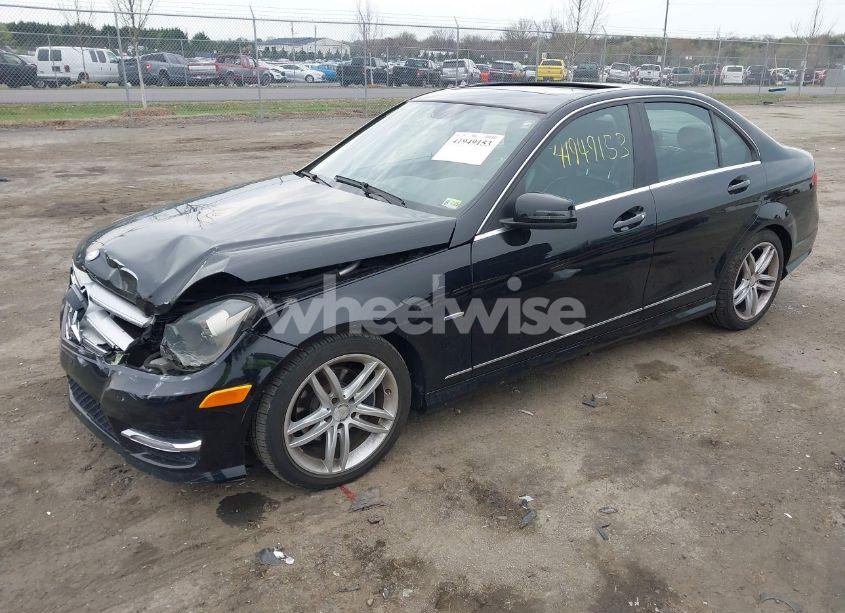 Photo 2 of 2012 Mercedes-benz C 250 LUXURY/SPORT (VIN WDDGF4HB6CA629552)