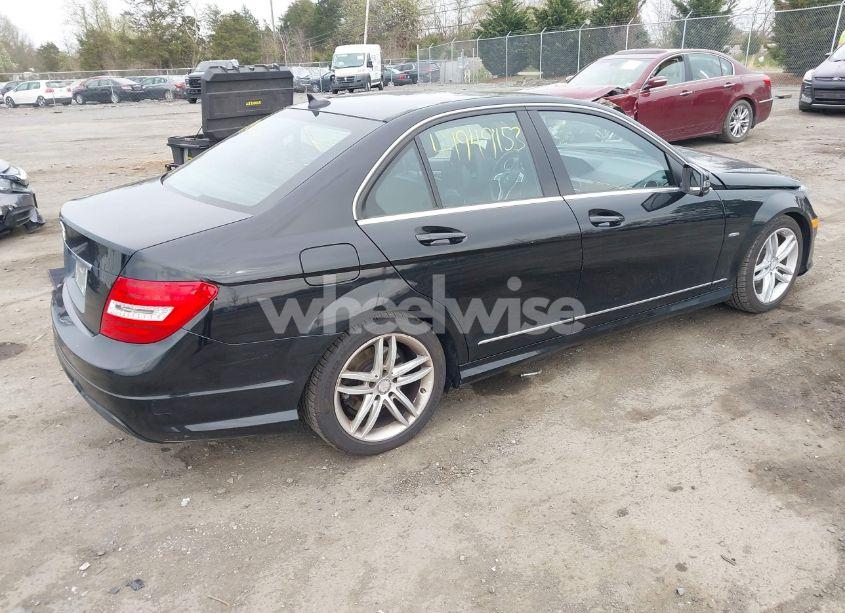 Photo 4 of 2012 Mercedes-benz C 250 LUXURY/SPORT (VIN WDDGF4HB6CA629552)