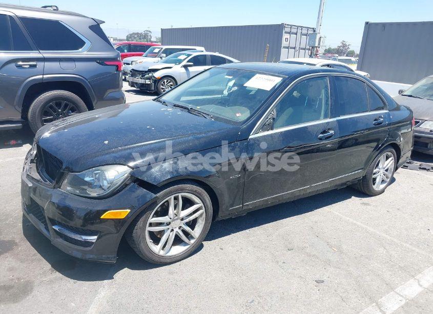 Photo 2 of 2012 Mercedes-benz C 250 LUXURY/SPORT (VIN WDDGF4HB6CA724354)