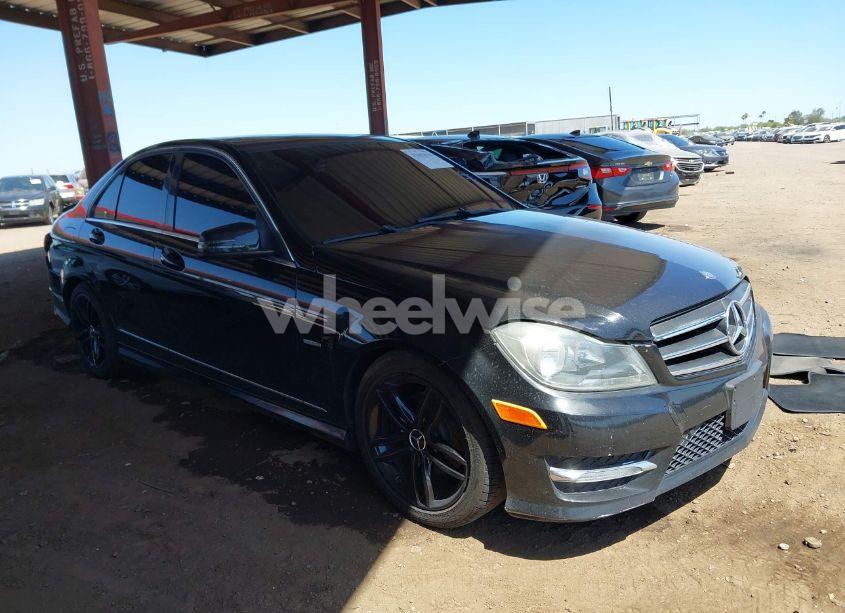 2012 Mercedes-benz C 250 LUXURY/SPORT (VIN WDDGF4HB6CR216533) main photo