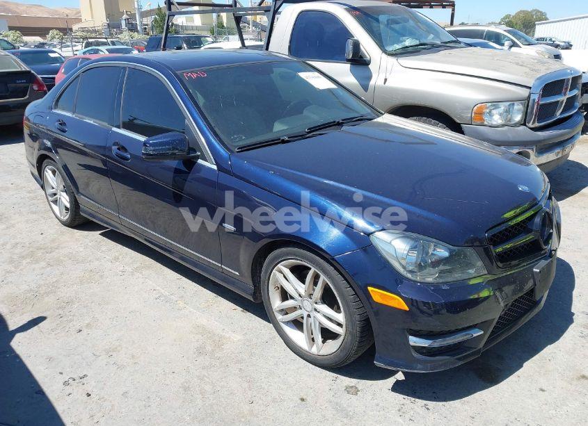 2012 Mercedes-benz C 250 LUXURY/SPORT (VIN WDDGF4HB7CR235463) main photo