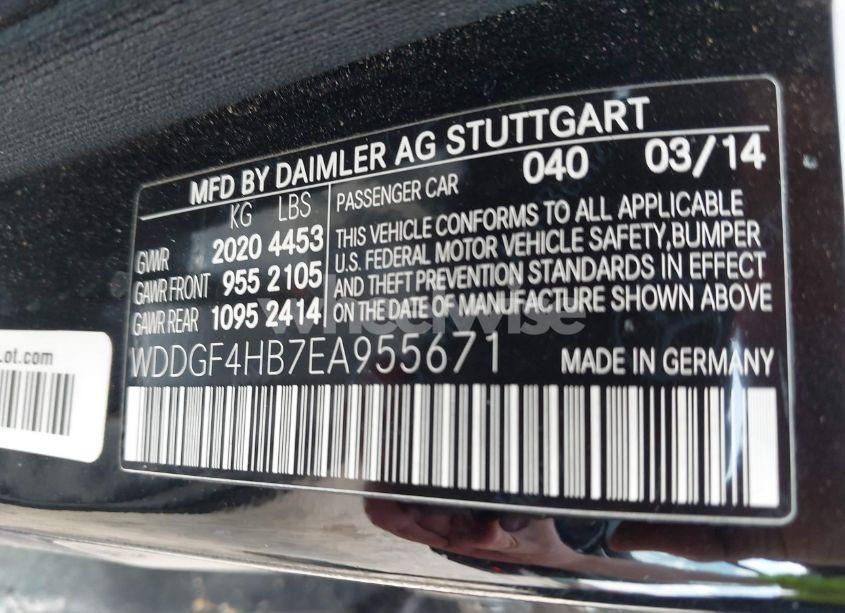 Photo 9 of 2014 Mercedes-benz C 250 LUXURY/SPORT (VIN WDDGF4HB7EA955671)