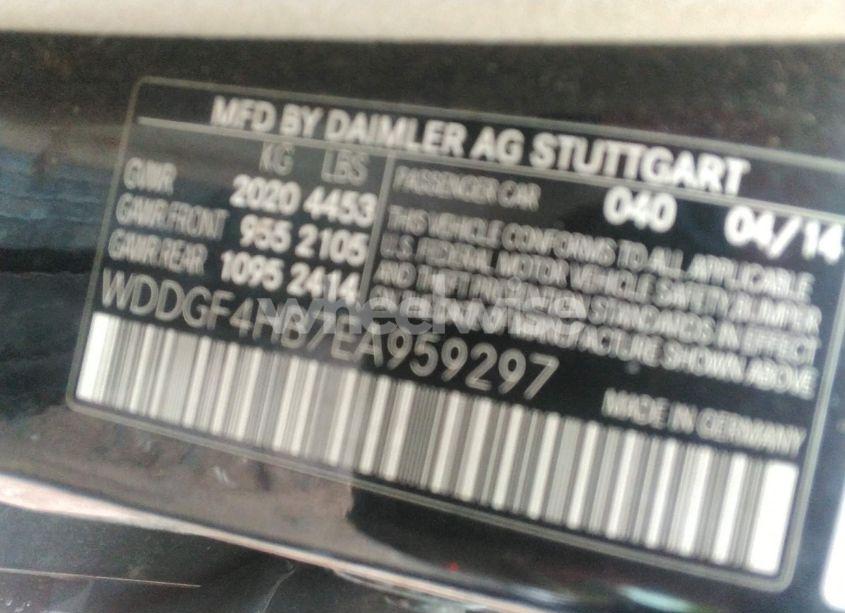 Photo 9 of 2014 Mercedes-benz C 250 LUXURY/SPORT (VIN WDDGF4HB7EA959297)