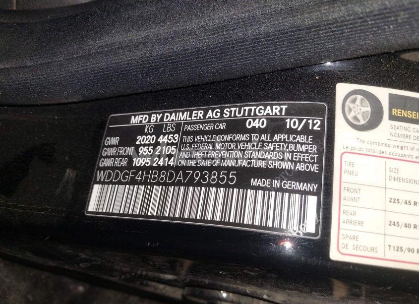 Photo 9 of 2013 Mercedes-benz C 250 LUXURY/SPORT (VIN WDDGF4HB8DA793855)