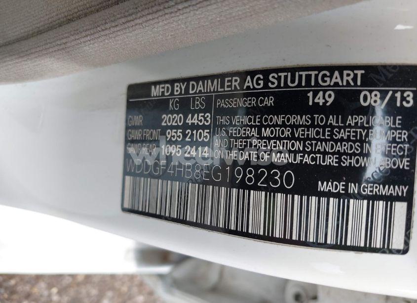 Photo 9 of 2014 Mercedes-benz C 250 LUXURY/SPORT (VIN WDDGF4HB8EG198230)