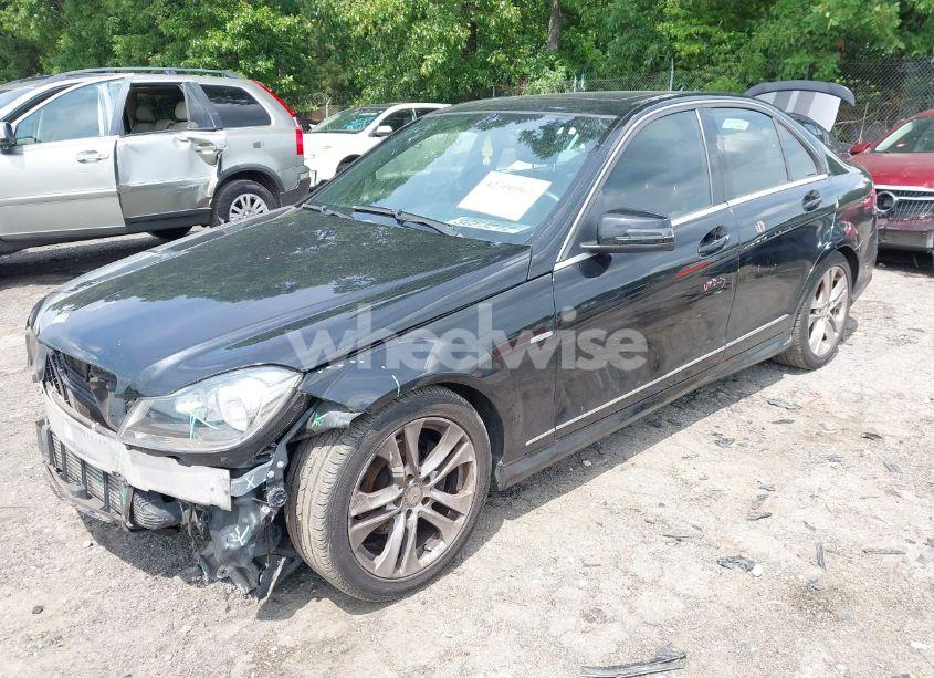 Photo 2 of 2012 Mercedes-benz C 250 LUXURY/SPORT (VIN WDDGF4HB9CA653814)
