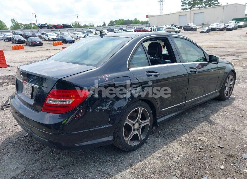 Photo 4 of 2012 Mercedes-benz C 250 LUXURY/SPORT (VIN WDDGF4HB9CA653814)