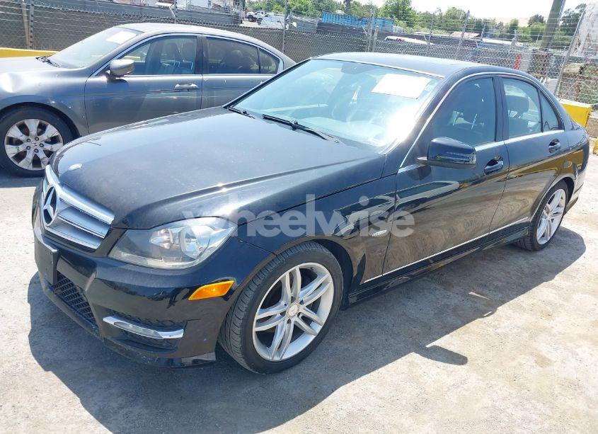 Photo 2 of 2012 Mercedes-benz C-class LUXURY/SPORT (VIN WDDGF4HBXCA713731)