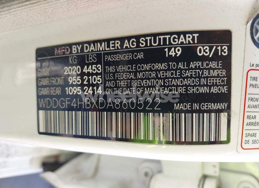 Photo 9 of 2013 Mercedes-benz C 250 (VIN WDDGF4HBXDA860522)