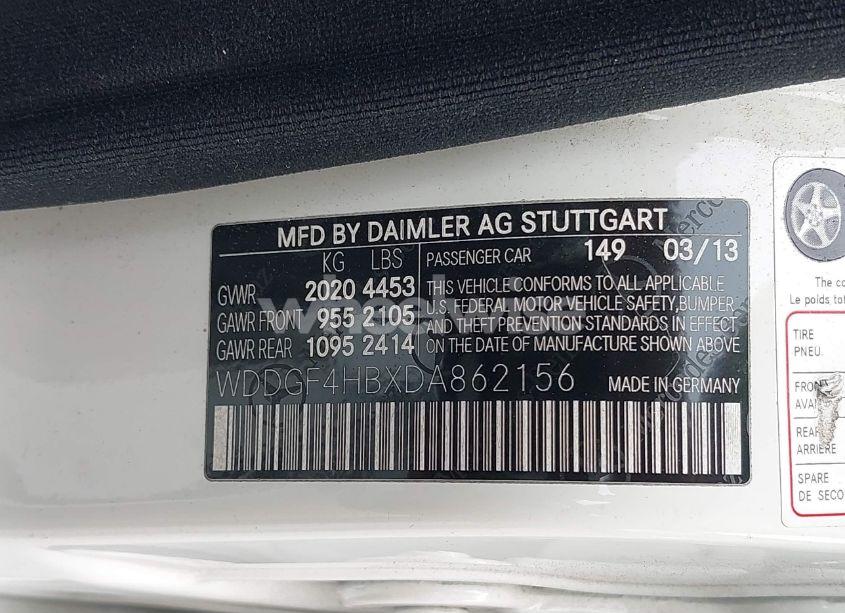 Photo 9 of 2013 Mercedes-benz C 250 LUXURY/SPORT (VIN WDDGF4HBXDA862156)