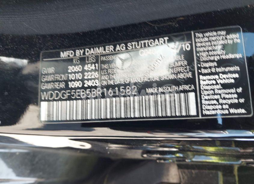 Photo 9 of 2011 Mercedes-benz C 300 LUXURY/SPORT (VIN WDDGF5EB5BR161582)