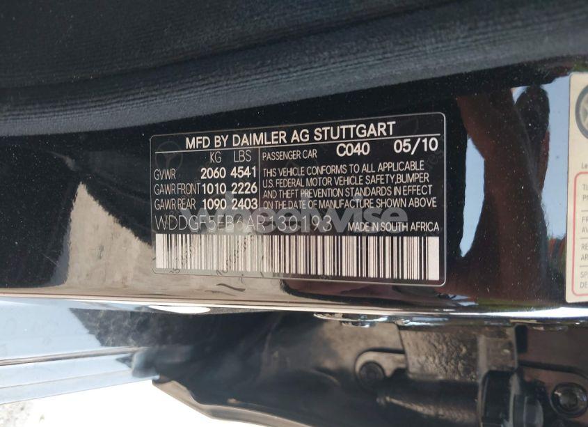 Photo 9 of 2010 Mercedes-benz C 300 LUXURY/SPORT (VIN WDDGF5EB6AR130193)