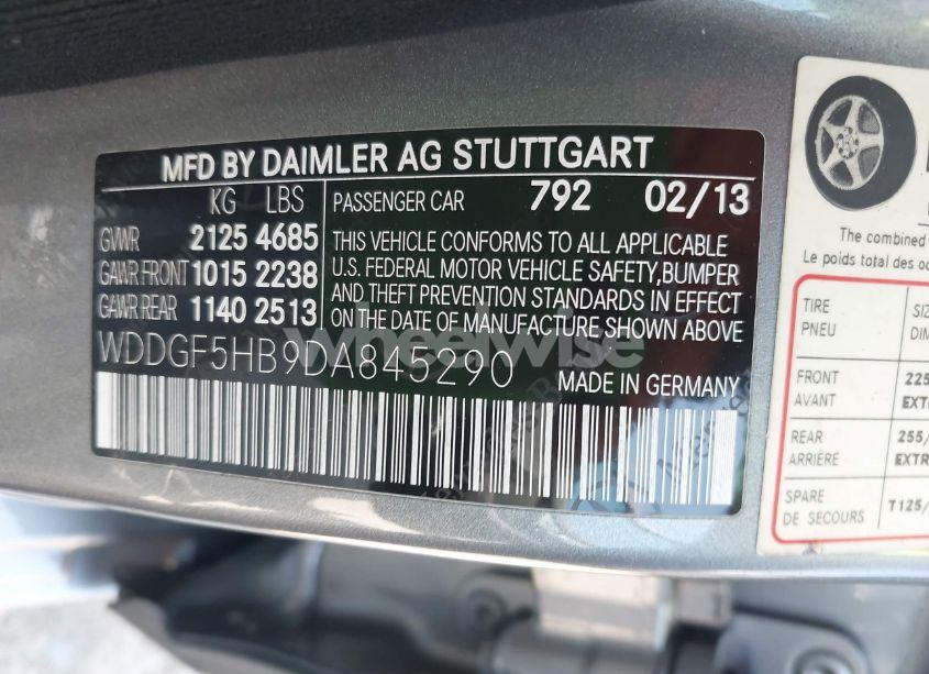 Photo 9 of 2013 Mercedes-benz C 350 SPORT (VIN WDDGF5HB9DA845290)