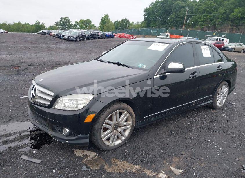Photo 2 of 2008 Mercedes-benz C 300 LUXURY 4MATIC/SPORT 4MATIC (VIN WDDGF81X18F093780)