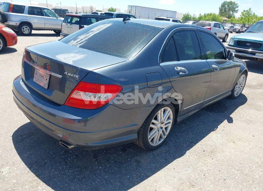 Photo 4 of 2009 Mercedes-benz C 300 LUXURY 4MATIC/SPORT 4MATIC (VIN WDDGF81X19R078325)