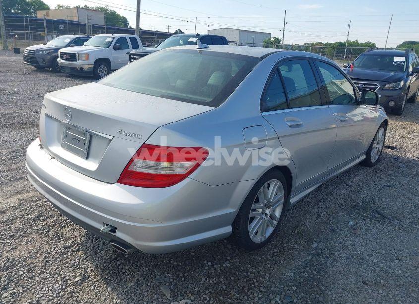 Photo 4 of 2009 Mercedes-benz C 300 LUXURY 4MATIC/SPORT 4MATIC (VIN WDDGF81X39R060084)