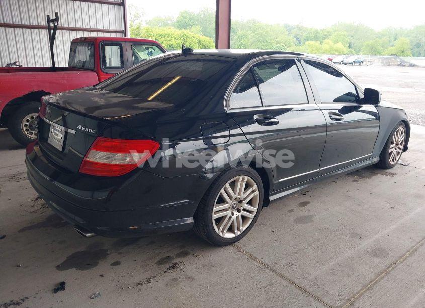 Photo 4 of 2009 Mercedes-benz C 300 LUXURY 4MATIC/SPORT 4MATIC (VIN WDDGF81X59R079865)