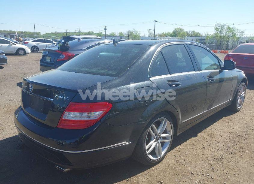 Photo 4 of 2009 Mercedes-benz C 300 LUXURY 4MATIC/SPORT 4MATIC (VIN WDDGF81X79R063182)