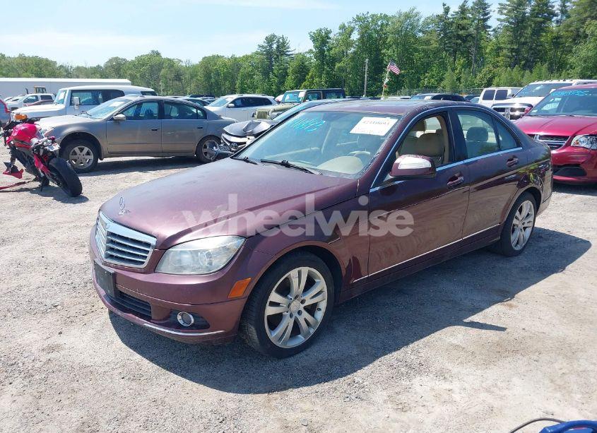 Photo 2 of 2008 Mercedes-benz C 300 LUXURY 4MATIC/SPORT 4MATIC (VIN WDDGF81X98F044942)