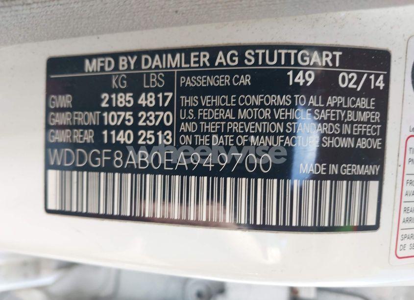 Photo 9 of 2014 Mercedes-benz C 300 LUXURY 4MATIC/SPORT 4MATIC (VIN WDDGF8AB0EA949700)