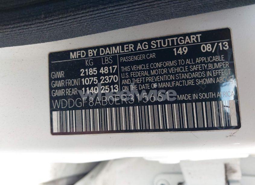 Photo 9 of 2014 Mercedes-benz C 300 C 300 LUXURY/SPORT 4MATIC (VIN WDDGF8AB0ER315661)