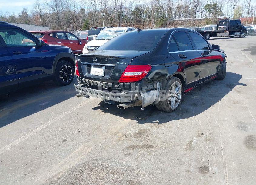 Photo 4 of 2013 Mercedes-benz C 300 LUXURY 4MATIC/SPORT 4MATIC (VIN WDDGF8AB1DR262578)