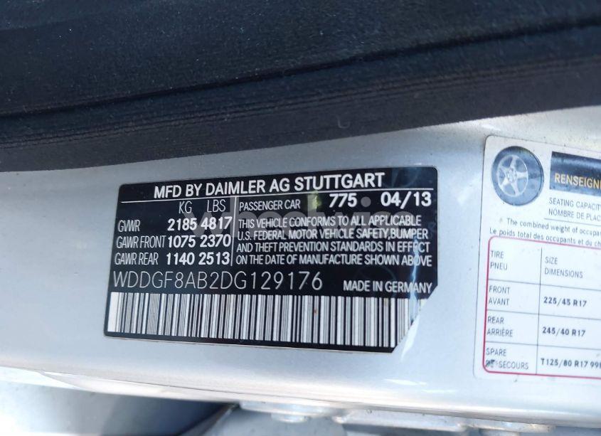 Photo 9 of 2013 Mercedes-benz C 300 LUXURY 4MATIC/SPORT 4MATIC (VIN WDDGF8AB2DG129176)