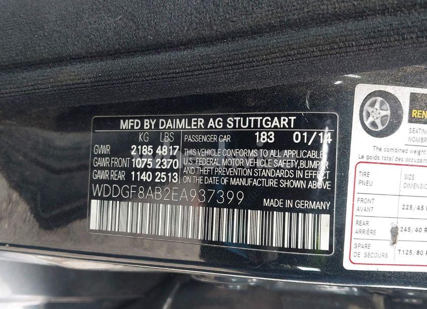 Photo 9 of 2014 Mercedes-benz C 300 LUXURY 4MATIC/SPORT 4MATIC (VIN WDDGF8AB2EA937399)